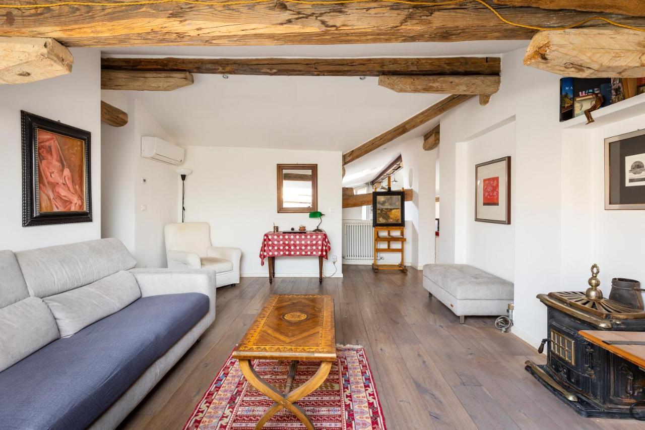 Ferienwohnung Italy Prestigious Historical Attic In Bologna Exterior foto